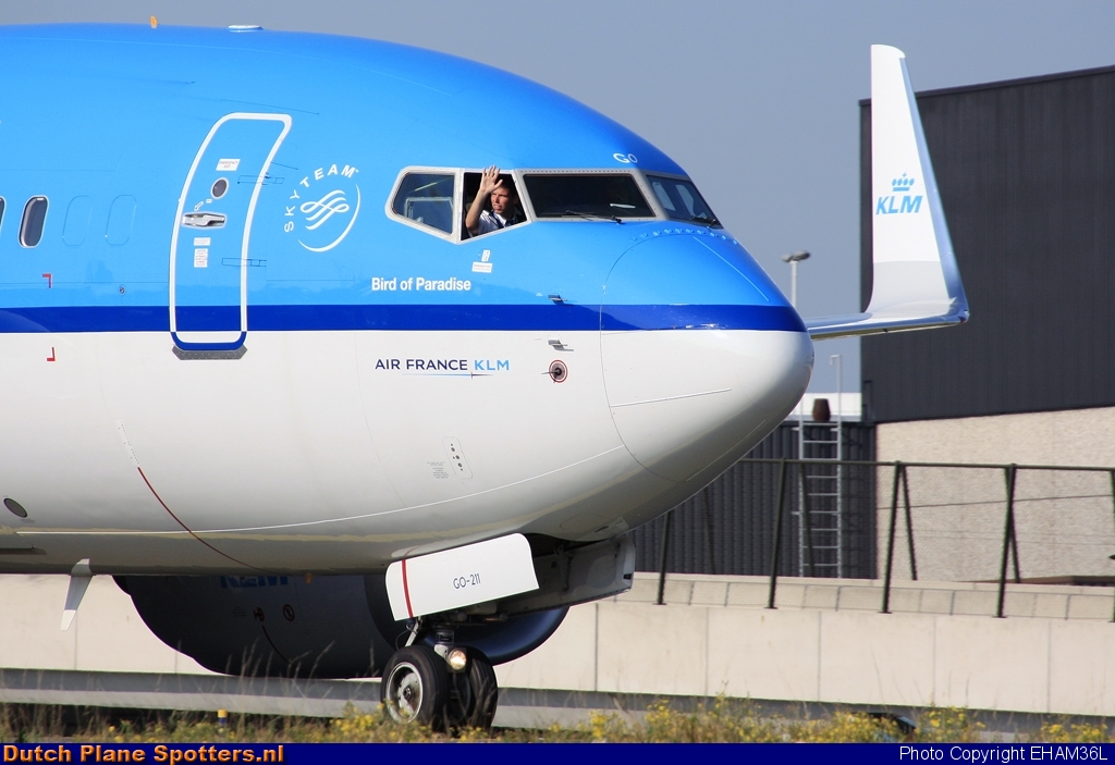 PH-BGO Boeing 737-700 KLM Royal Dutch Airlines by EHAM36L