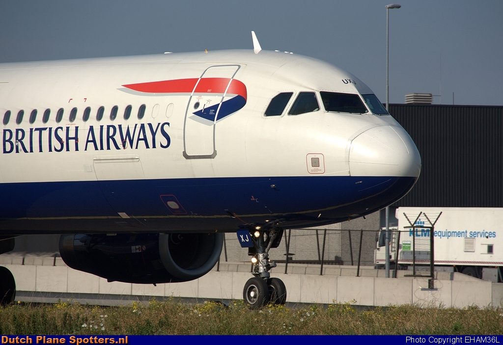 G-EUXJ Airbus A321 British Airways by EHAM36L