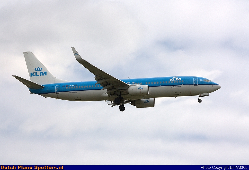 PH-BXB Boeing 737-800 KLM Royal Dutch Airlines by EHAM36L