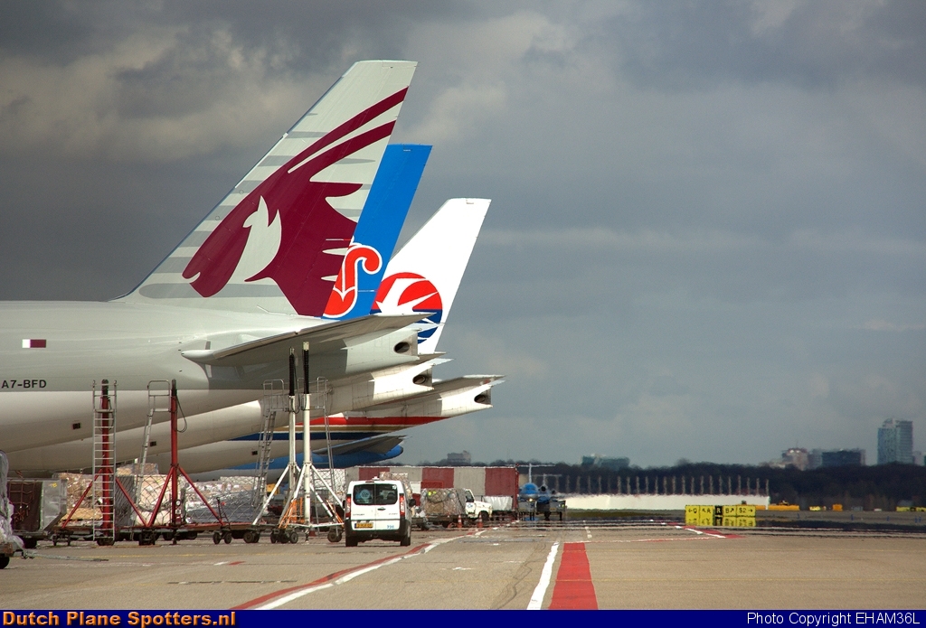 A7-BFD Boeing 777-F Qatar Airways Cargo by EHAM36L
