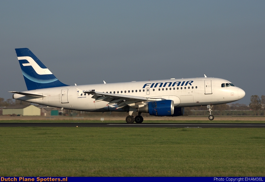 OH-LVI Airbus A319 Finnair by EHAM36L