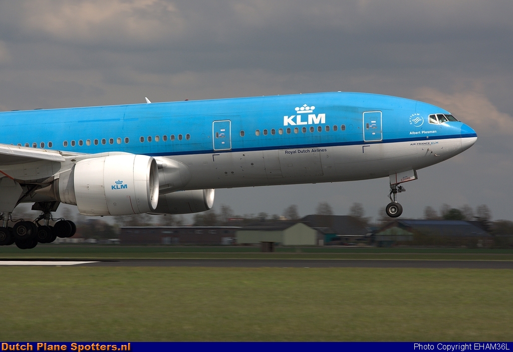 PH-BQA Boeing 777-200 KLM Royal Dutch Airlines by EHAM36L