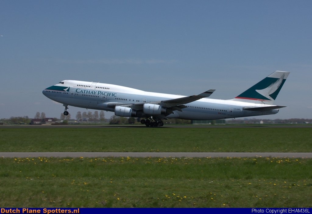 B-HOR Boeing 747-400 Cathay Pacific by EHAM36L