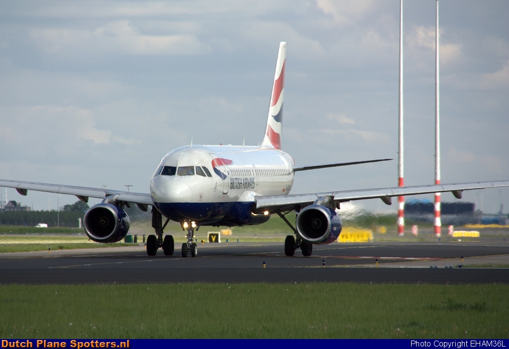 G-EUPA Airbus A319 British Airways by EHAM36L