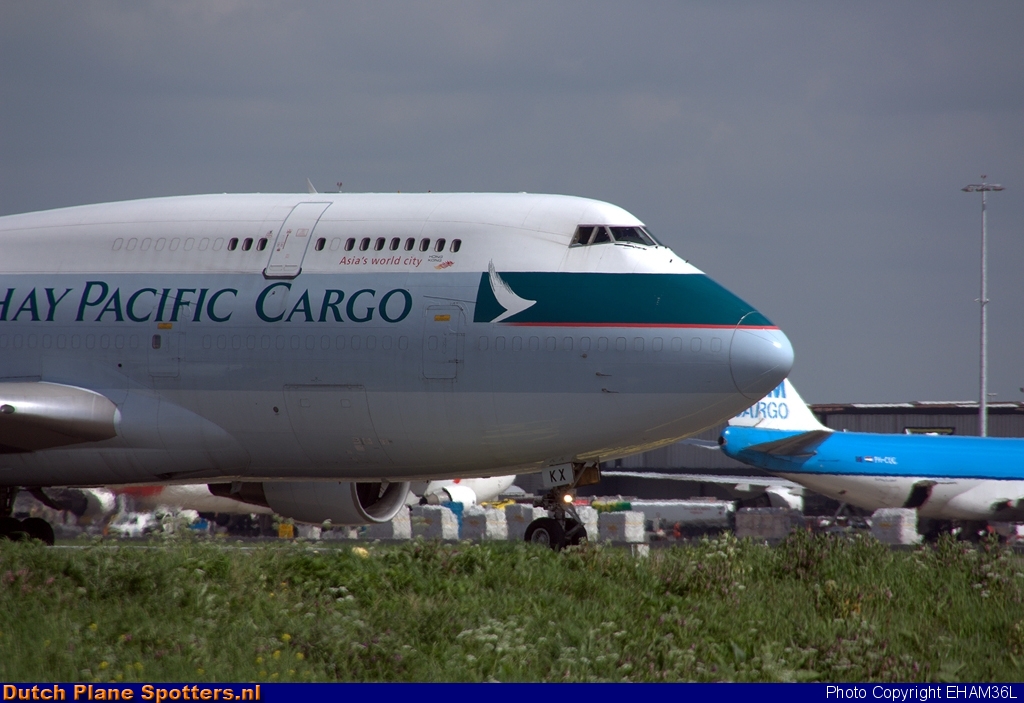 B-HKX Boeing 747-400 Cathay Pacific Cargo by EHAM36L