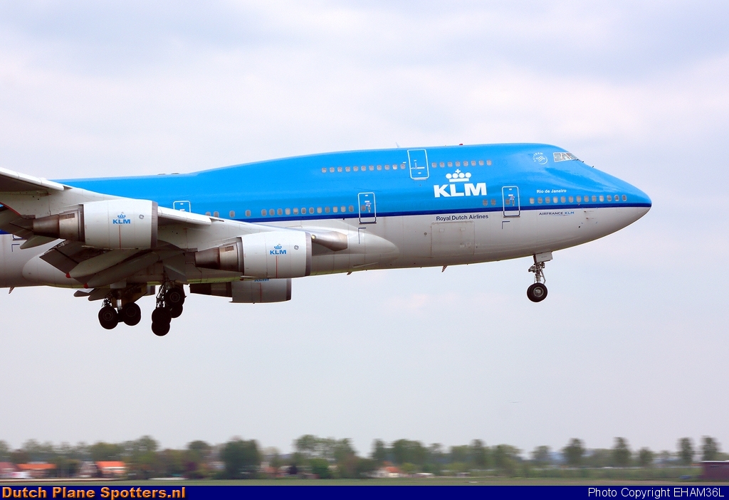 PH-BFR Boeing 747-400 KLM Royal Dutch Airlines by EHAM36L