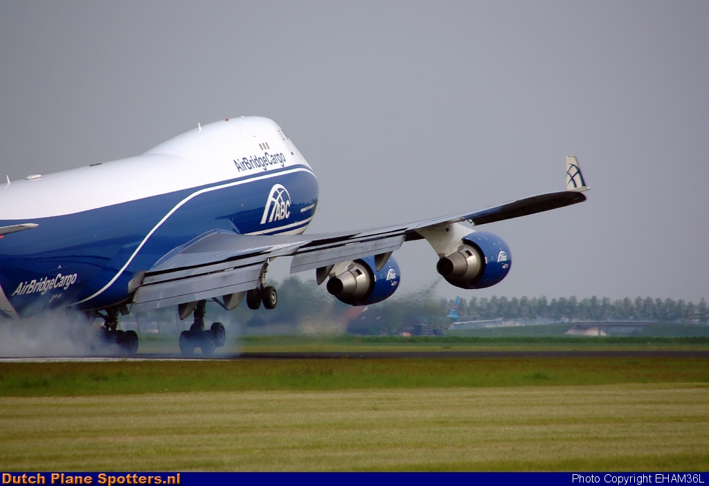 VQ-BGY Boeing 747-400 AirBridgeCargo by EHAM36L