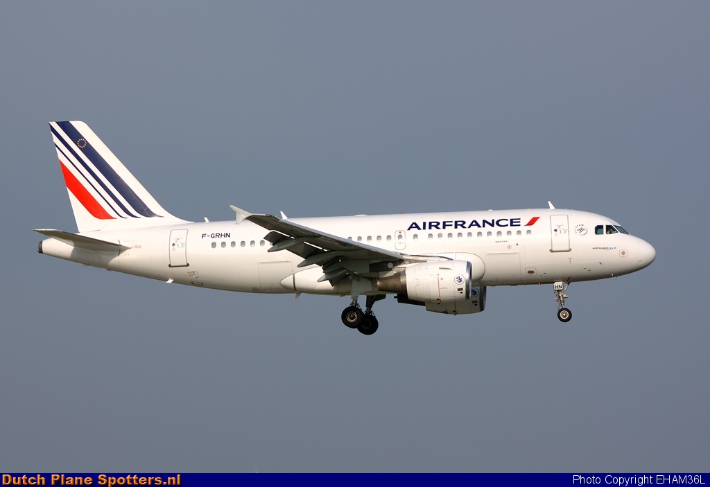 F-GRHN Airbus A319 Air France by EHAM36L