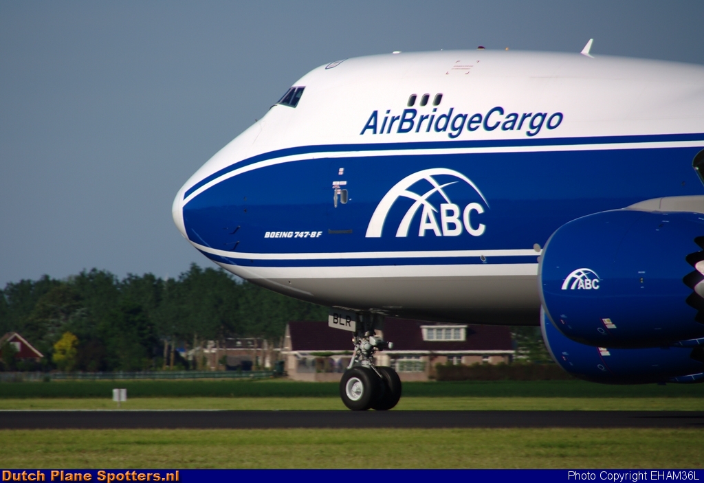 VQ-BLR Boeing 747-8 AirBridgeCargo by EHAM36L