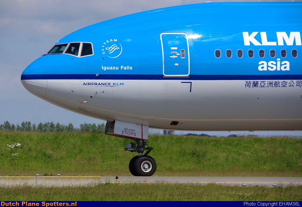 PH-BQI Boeing 777-200 KLM Asia by EHAM36L