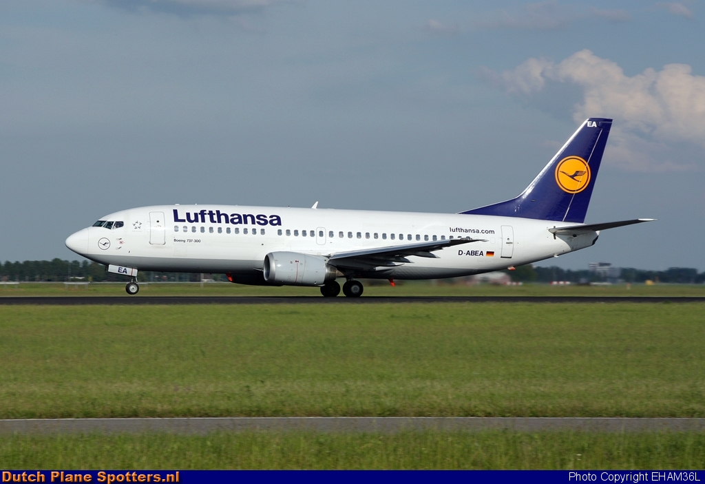 D-ABEA Boeing 737-300 Lufthansa by EHAM36L
