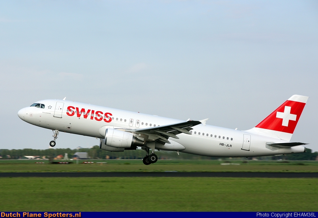 HB-JLR Airbus A320 Swiss International Air Lines by EHAM36L