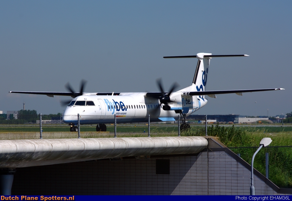 G-JECI Bombardier Dash 8-Q400 Flybe by EHAM36L