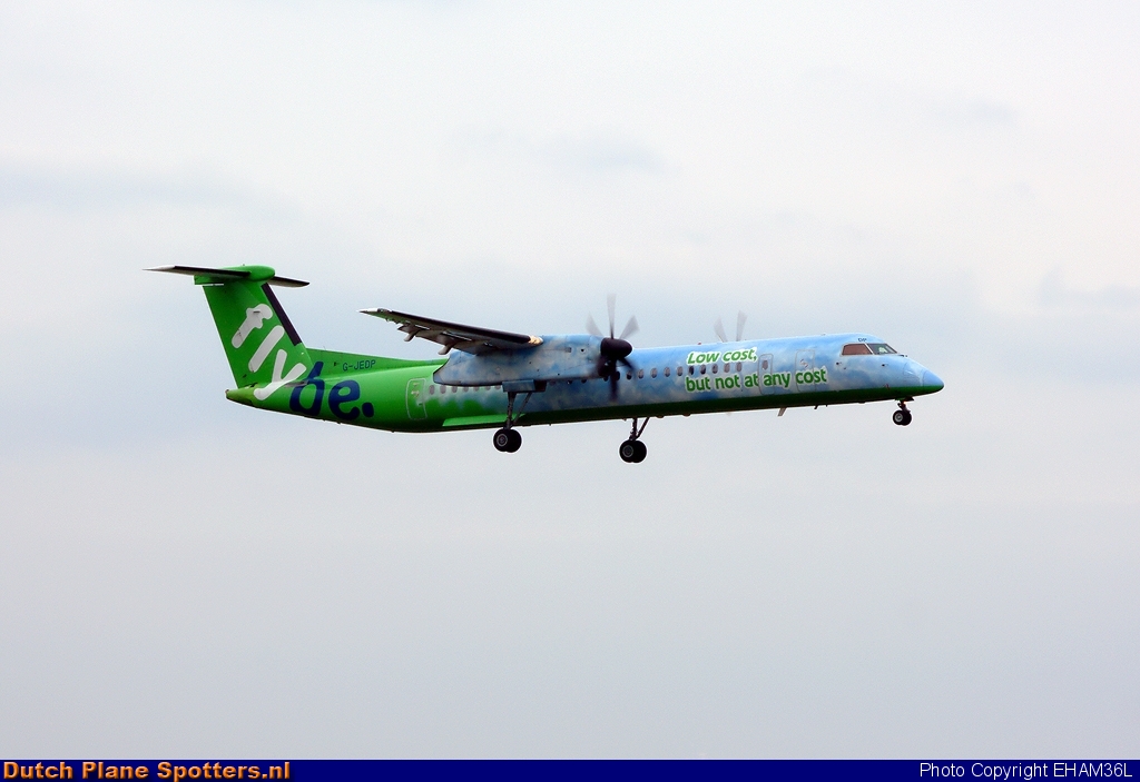 G-JEDP Bombardier Dash 8-Q400 Flybe by EHAM36L