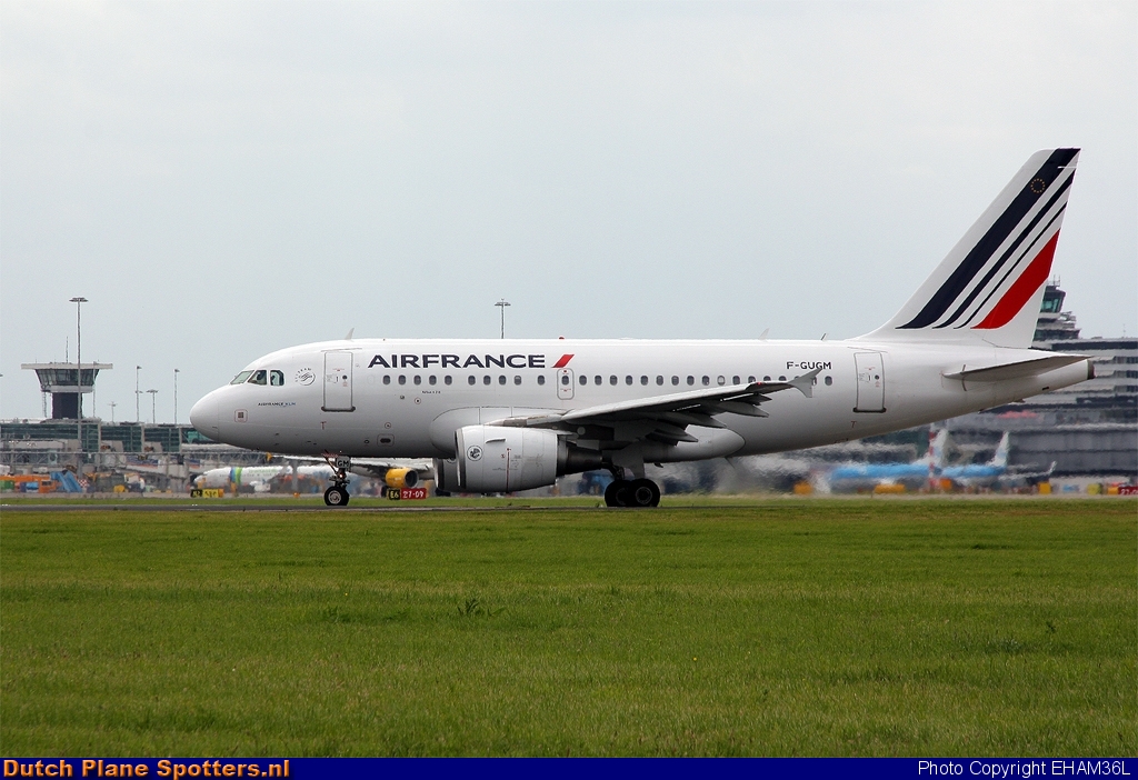 F-GUGM Airbus A318 Air France by EHAM36L
