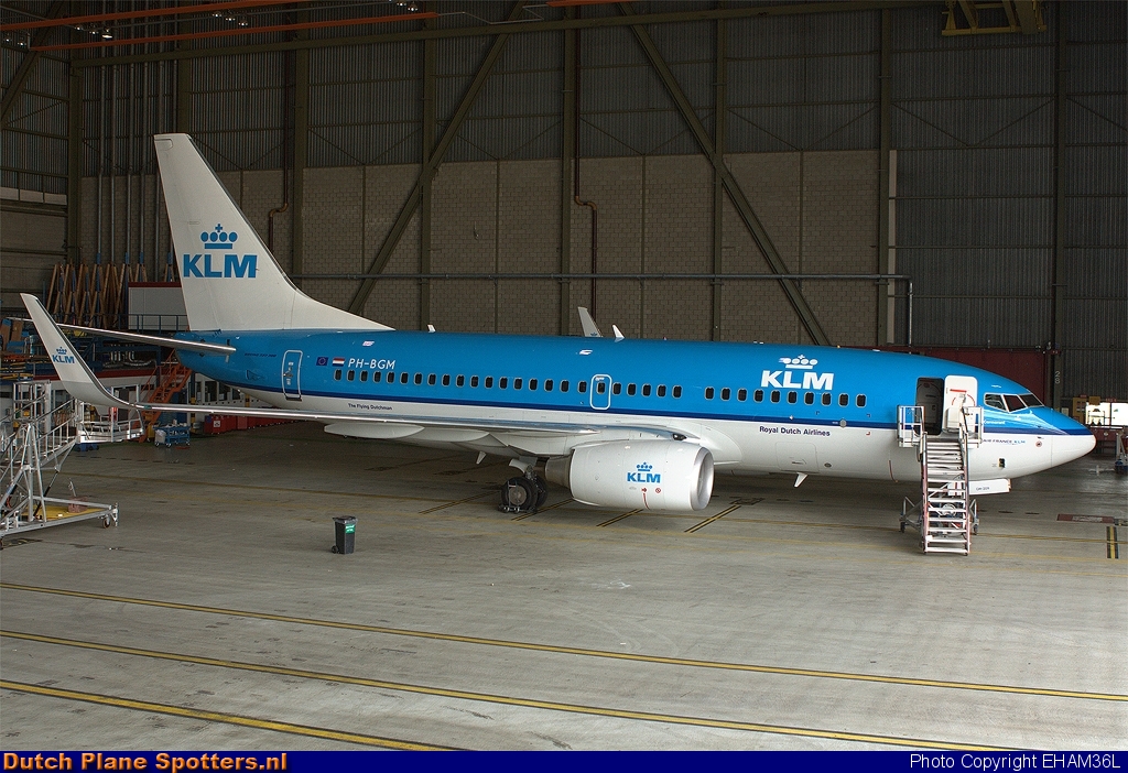 PH-BGM Boeing 737-700 KLM Royal Dutch Airlines by EHAM36L
