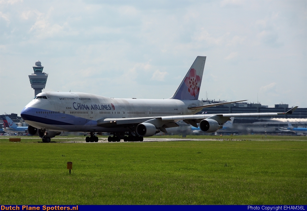 B-18202 Boeing 747-400 China Airlines by EHAM36L