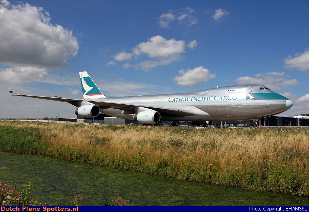 B-HUP Boeing 747-400 Cathay Pacific Cargo by EHAM36L