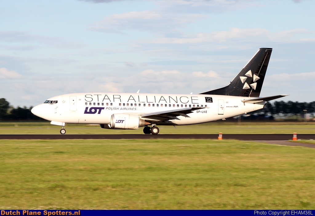 SP-LKE Boeing 737-300 LOT Polish Airlines by EHAM36L