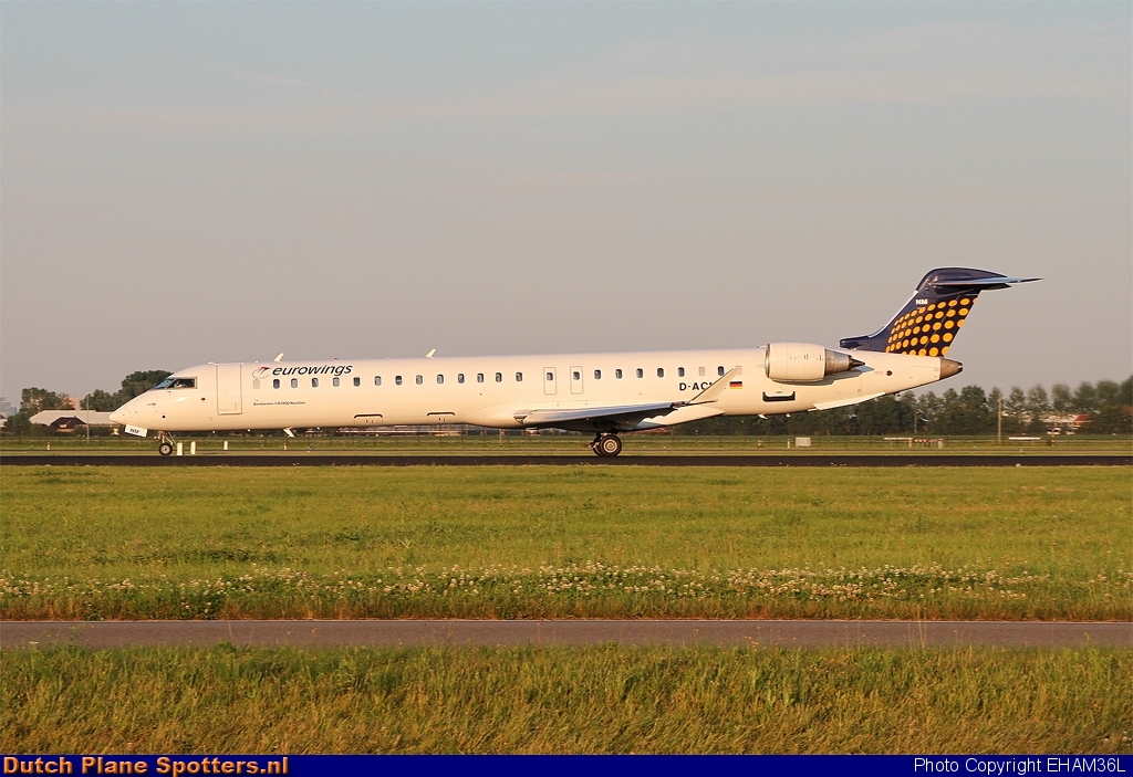 D-ACNM Bombardier Canadair CRJ900 Eurowings by EHAM36L