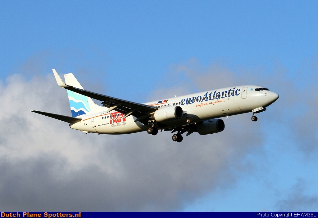 CS-TQU Boeing 737-800 Euro Atlantic (TACV-Cabo Verde Airlines) by EHAM36L