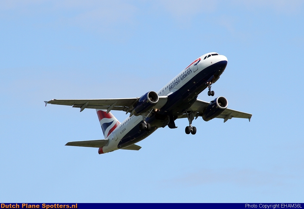 G-EUUG Airbus A320 British Airways by EHAM36L