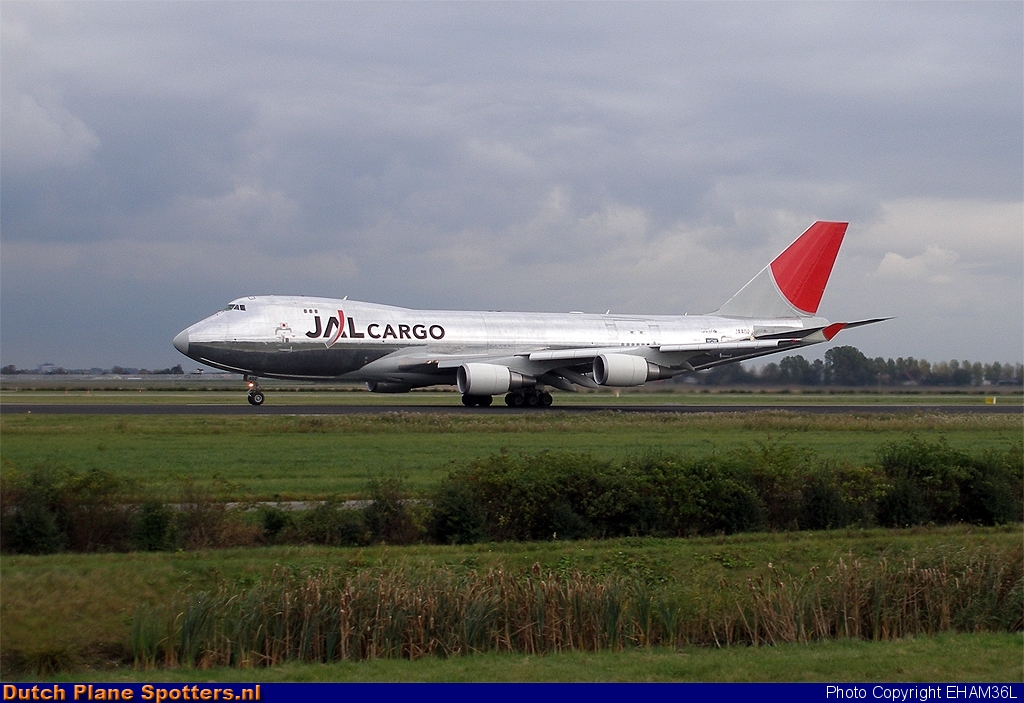 JA402J Boeing 747-400 JAL Cargo by EHAM36L
