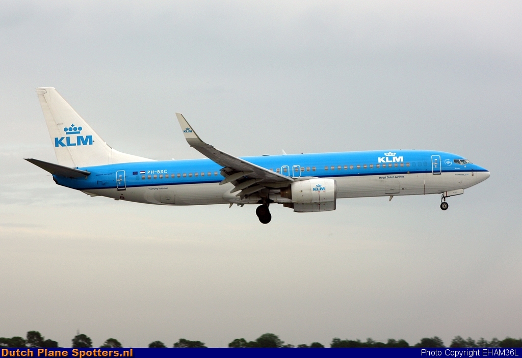 PH-BXC Boeing 737-800 KLM Royal Dutch Airlines by EHAM36L