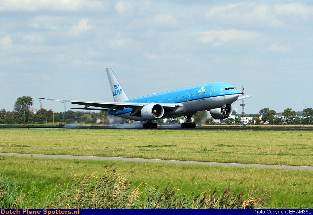 PH-BQP Boeing 777-200 KLM Royal Dutch Airlines by EHAM36L
