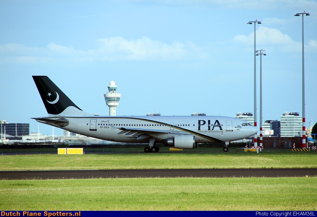 AP-BEB Airbus A310 PIA Pakistan International Airlines by EHAM36L