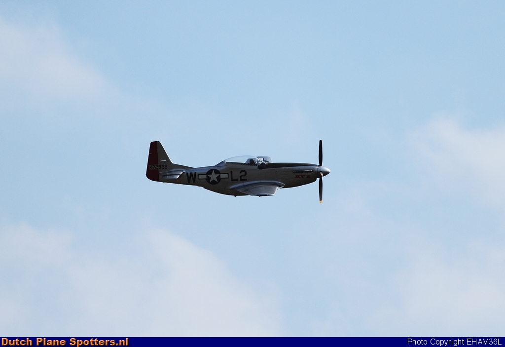 PH-VDF North American TF-51D Mustang Private by EHAM36L