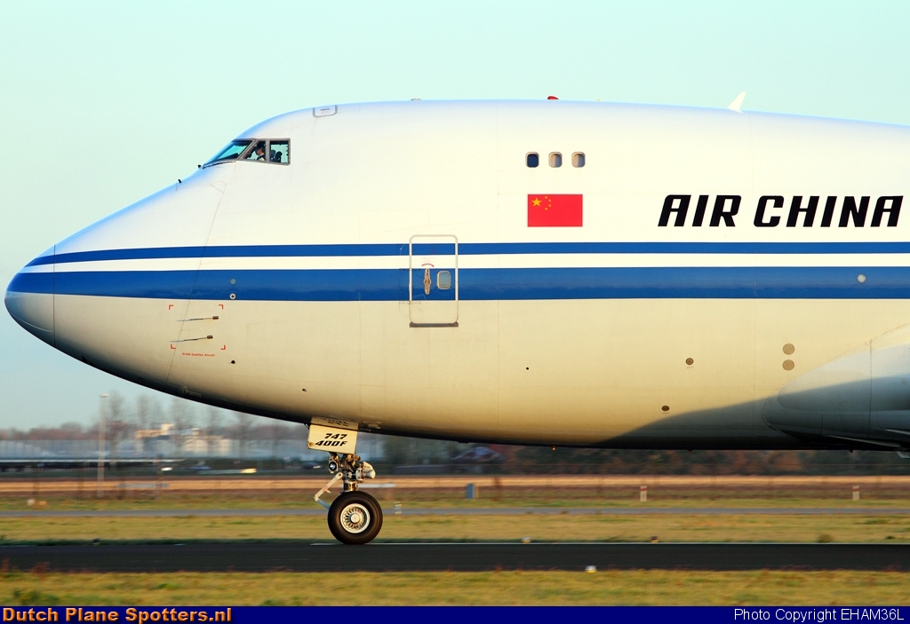 B-2475 Boeing 747-400 Air China Cargo by EHAM36L