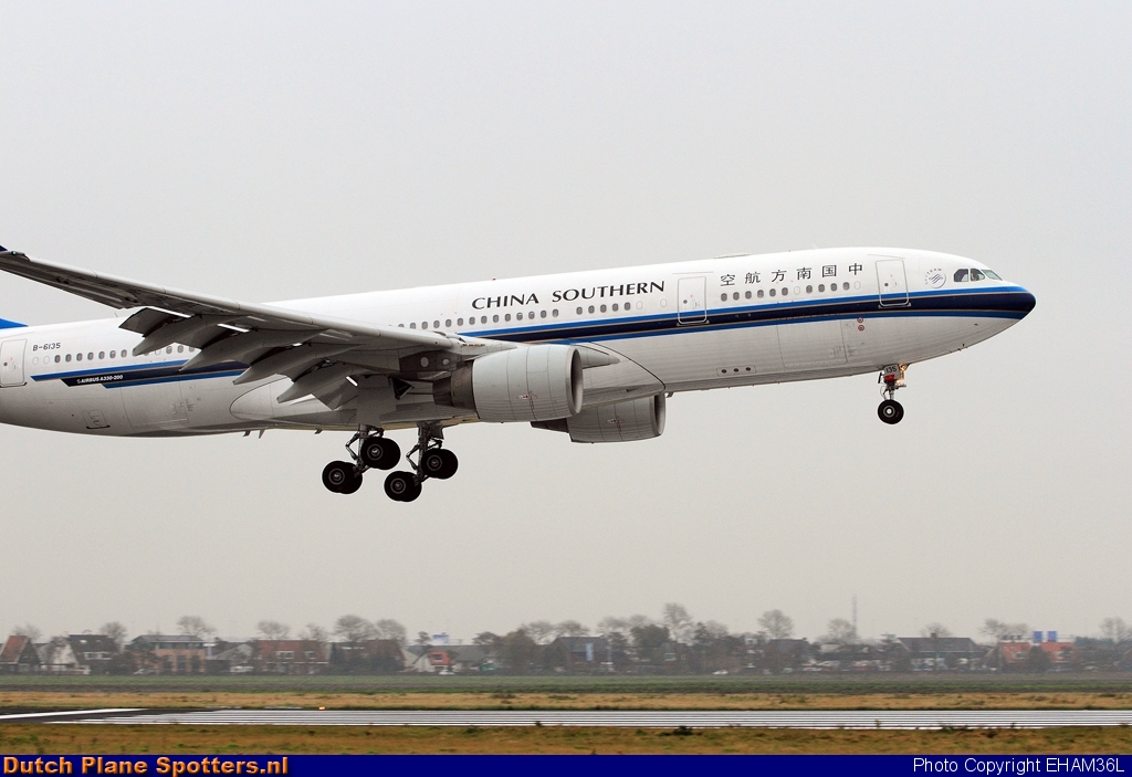 B-6135 Airbus A330-200 China Southern by EHAM36L