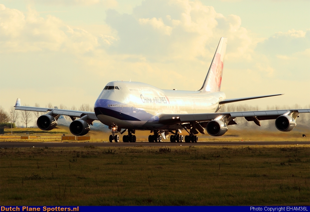 N168CL Boeing 747-400 China Airlines by EHAM36L