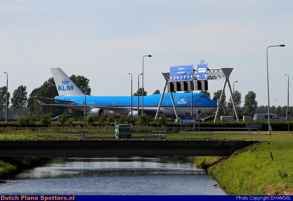 PH-BFV Boeing 747-400 KLM Royal Dutch Airlines by EHAM36L