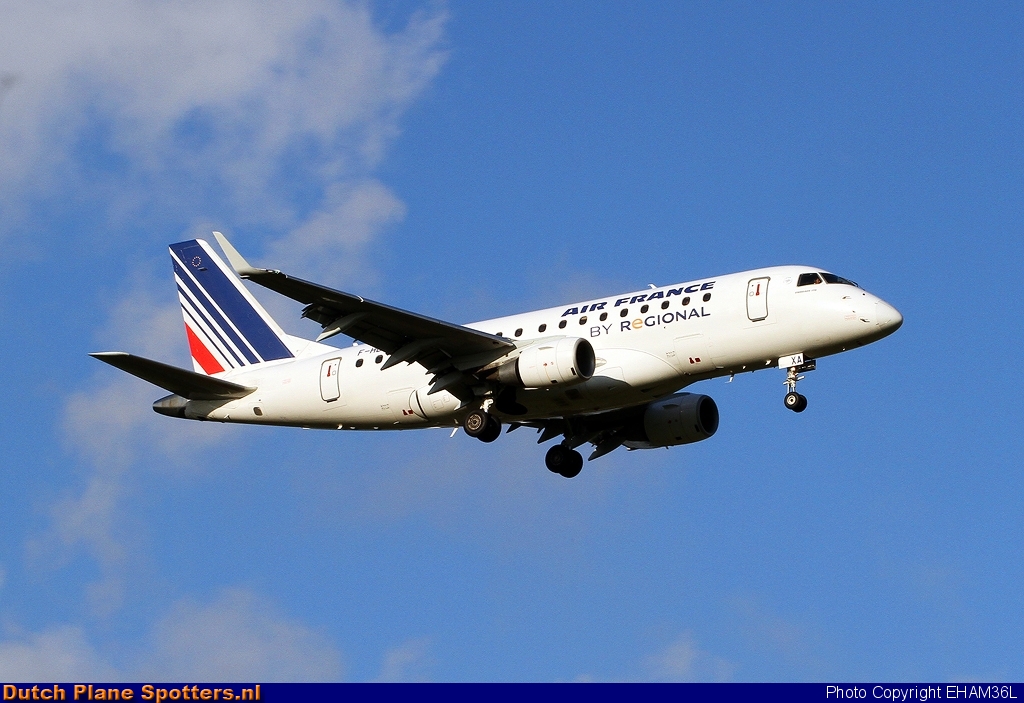 F-HBXA Embraer 170 Air France by EHAM36L