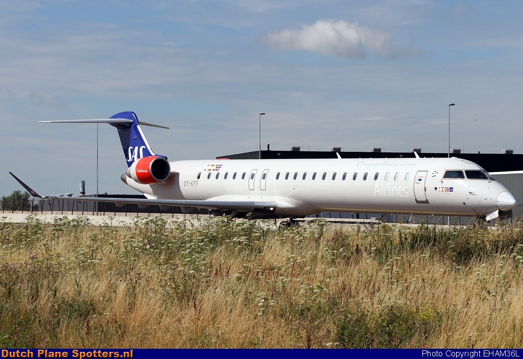 OY-KFF Bombardier Canadair CRJ900 SAS Scandinavian Airlines by EHAM36L