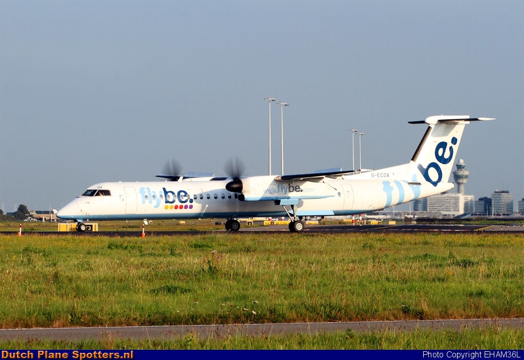 G-ECOA Bombardier Dash 8-Q400 Flybe by EHAM36L