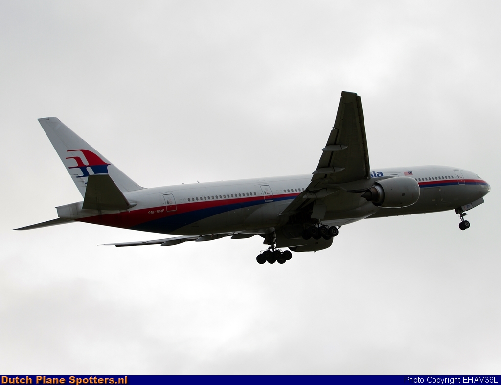 9M-MRF Boeing 777-200 Malaysia Airlines by EHAM36L