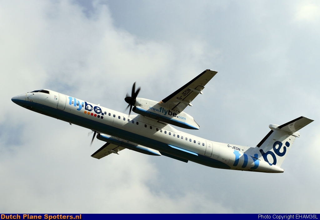 G-JEDN Bombardier Dash 8-Q400 Flybe by EHAM36L