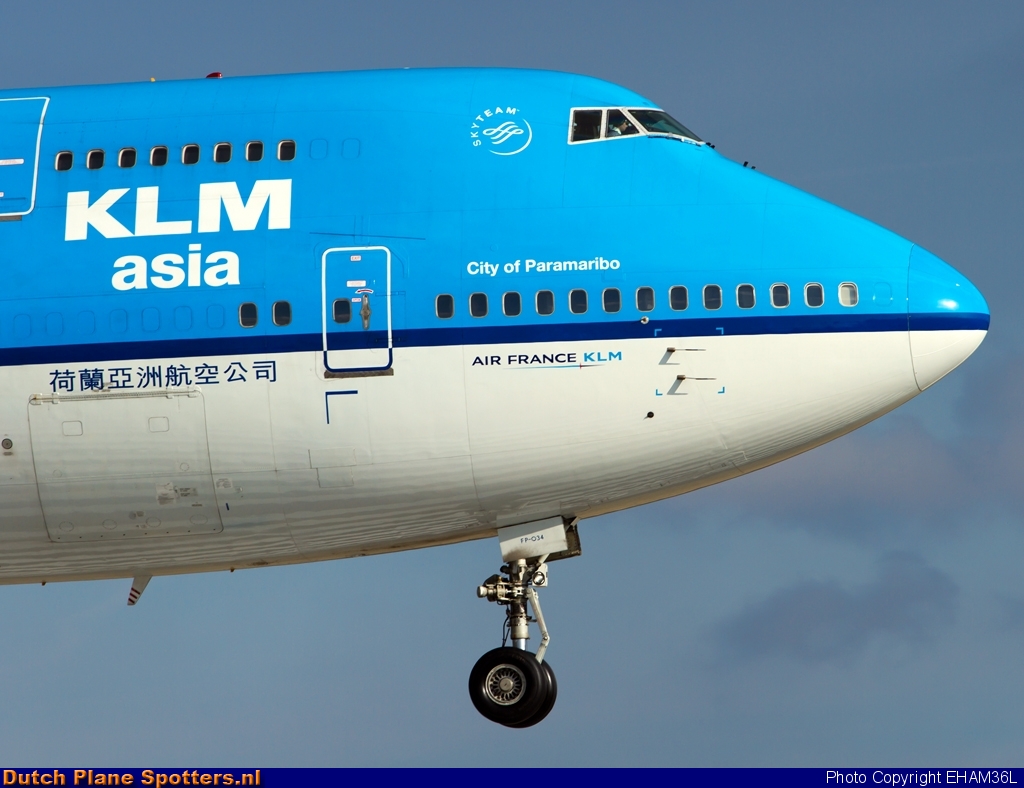 PH-BFC Boeing 747-400 KLM Royal Dutch Airlines by EHAM36L