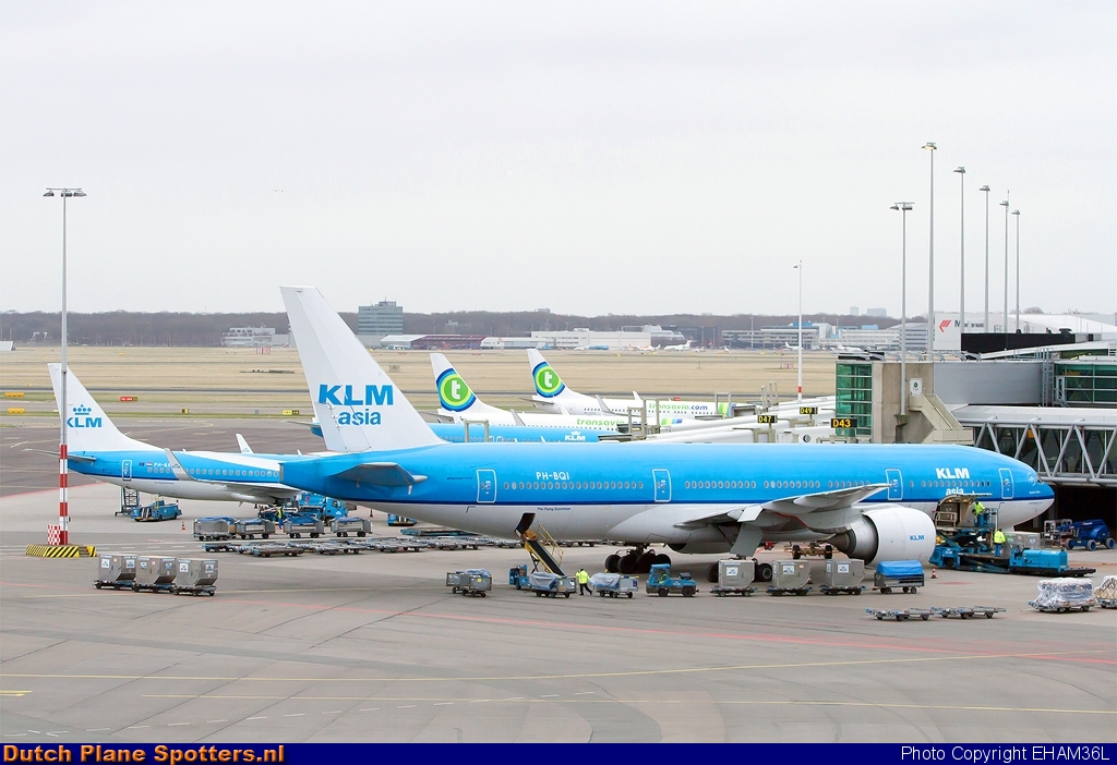 PH-BQI Boeing 777-200 KLM Asia by EHAM36L