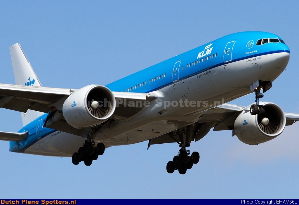 PH-BQC Boeing 777-200 KLM Royal Dutch Airlines by EHAM36L