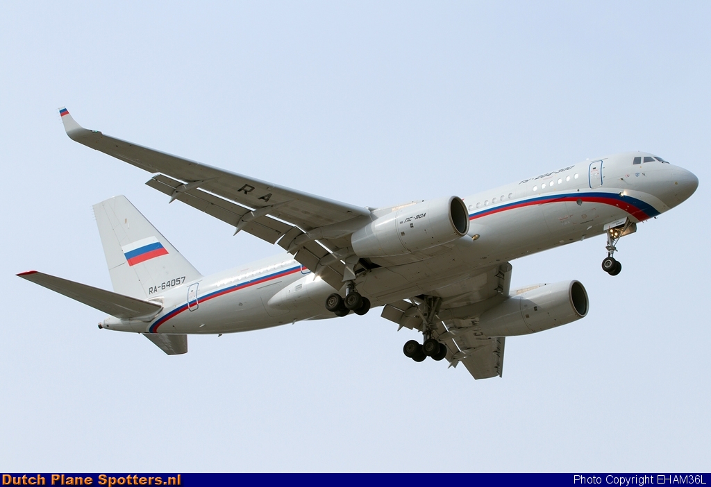 RA-64057 Tupolev Tu-204 Rossiya State Transport by EHAM36L