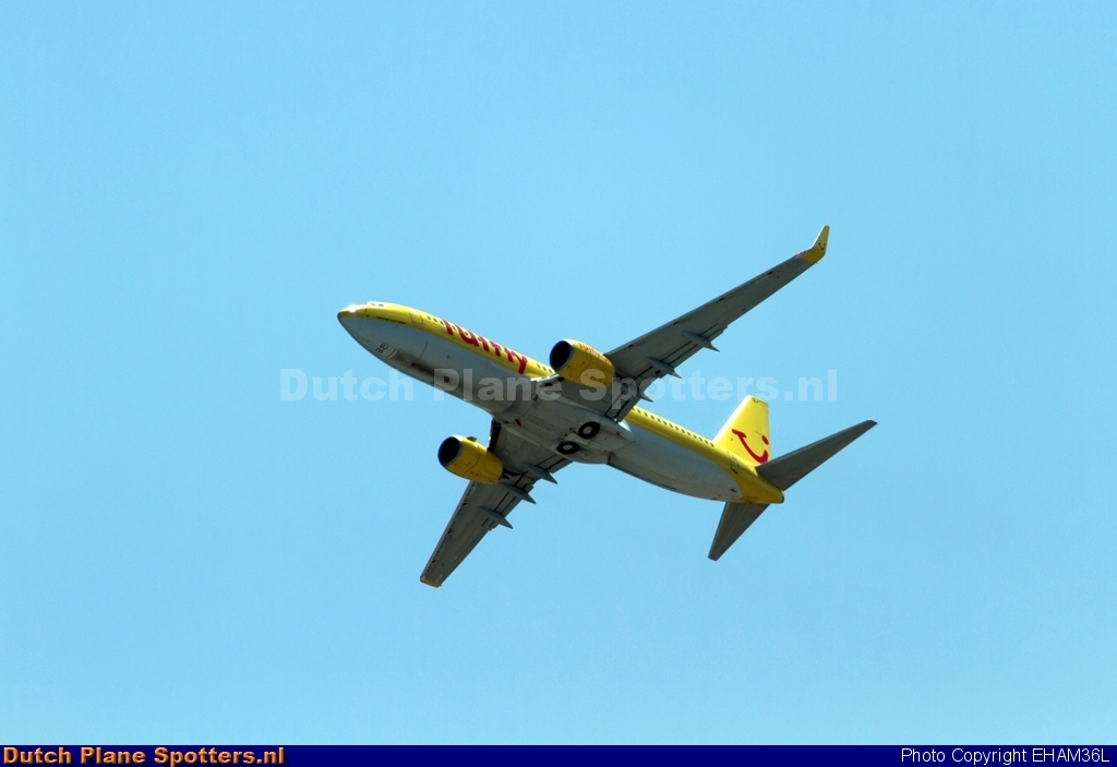 D-ATUJ Boeing 737-800 TUIFly by EHAM36L