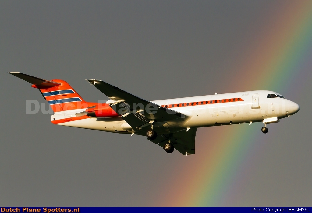 PH-KBX Fokker 70 Netherlands - Government by EHAM36L