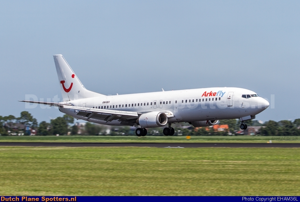 OM-DEX Boeing 737-400 AirExplore (ArkeFly) by EHAM36L