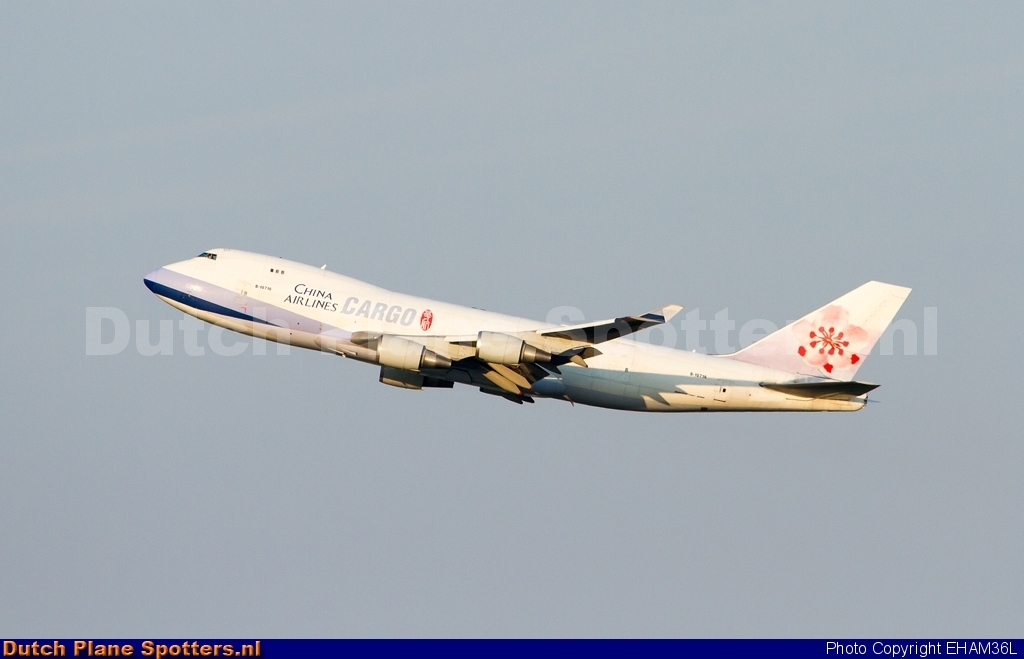 B-18716 Boeing 747-400 China Airlines Cargo by EHAM36L