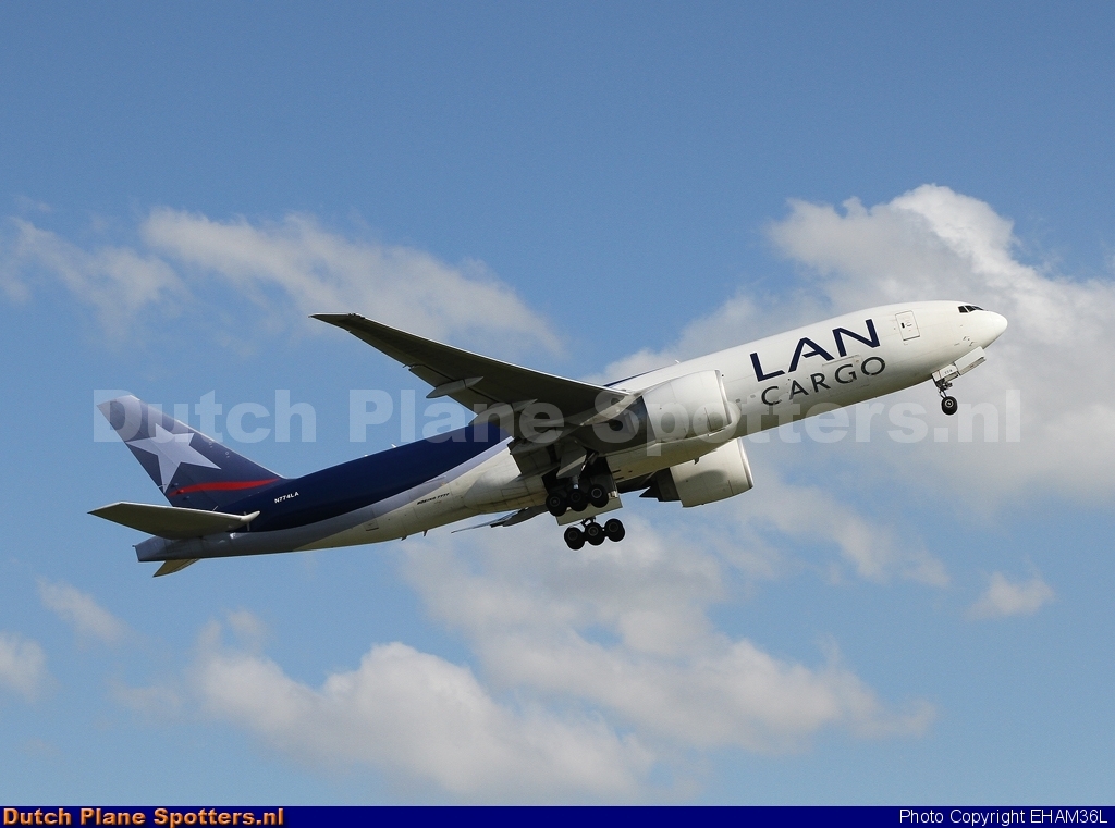 N774LA Boeing 777-F LAN Cargo by EHAM36L