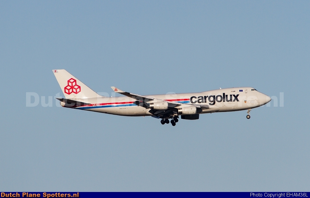 LX-VCV Boeing 747-400 Cargolux by EHAM36L